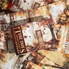 Journal GO 30pcs Retro Burnt Material Paper DIY Decorative Collage Scrapbooking Diary Material Craft Supplies Background Paper 4