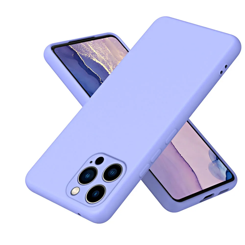 Ultra-Soft Liquid Silicone Phone Case with Camera Protection