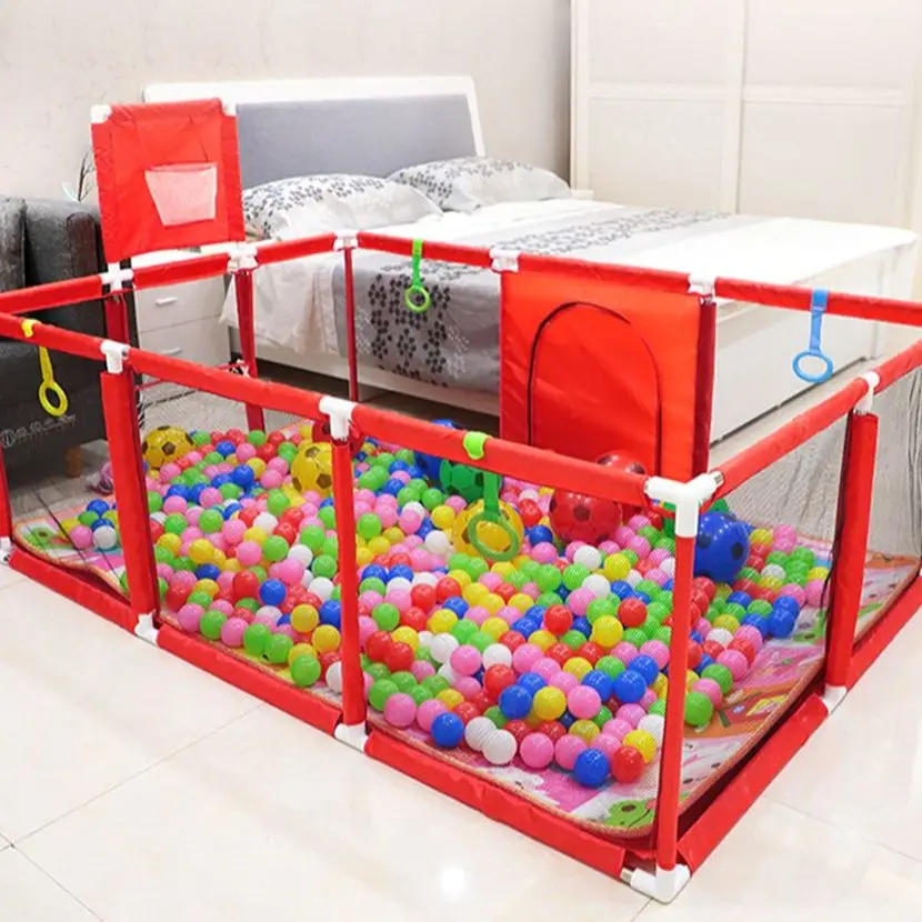 IMBABY Large Baby Playpen with Safety Barriers