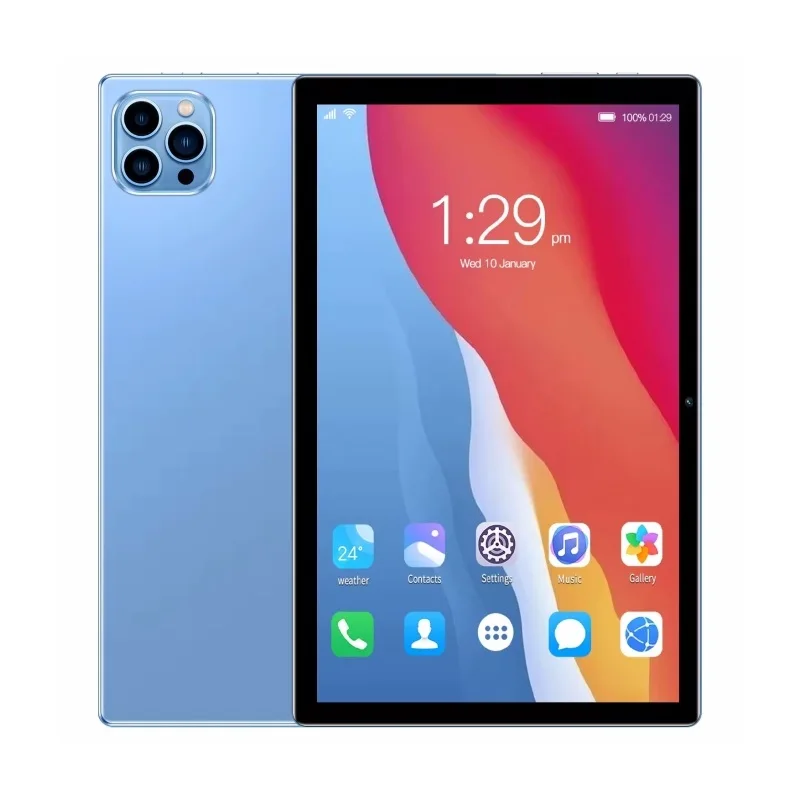 Type-C 4GB RAM 32GB ROM 10.1 Inch M31 4G Phone Call Tablet Android 8.1 MT6750 Quad-Core 1.3GHz 1280 x 800 IPS Sim Cards * 2 3