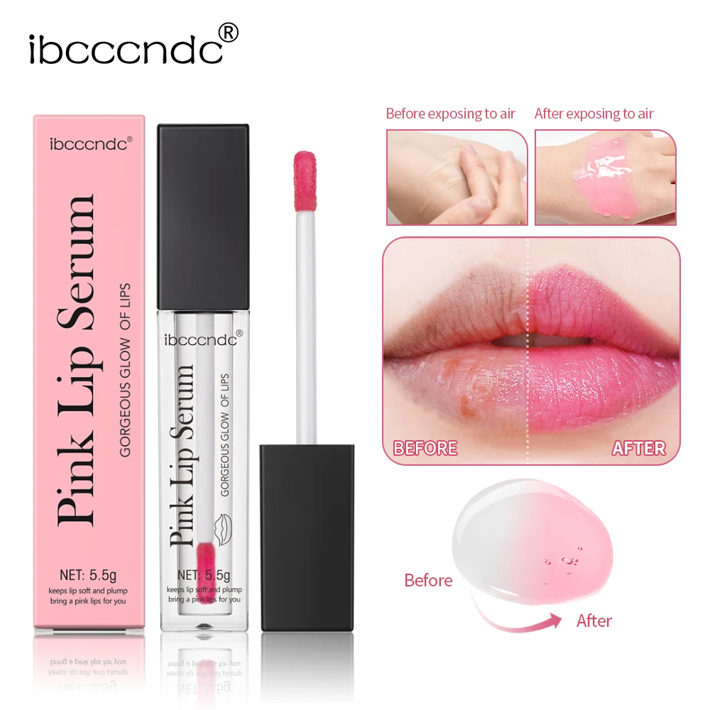 2032045-4f4644.jpg S22029f252e4e4614923b174298414219G Natural Pink Serum Lips Pink Fresh Remove Dark Lips Gel Lightening Essence Cream Balm Repair Fine Line Brighten Lip Exfoliator Mallzona