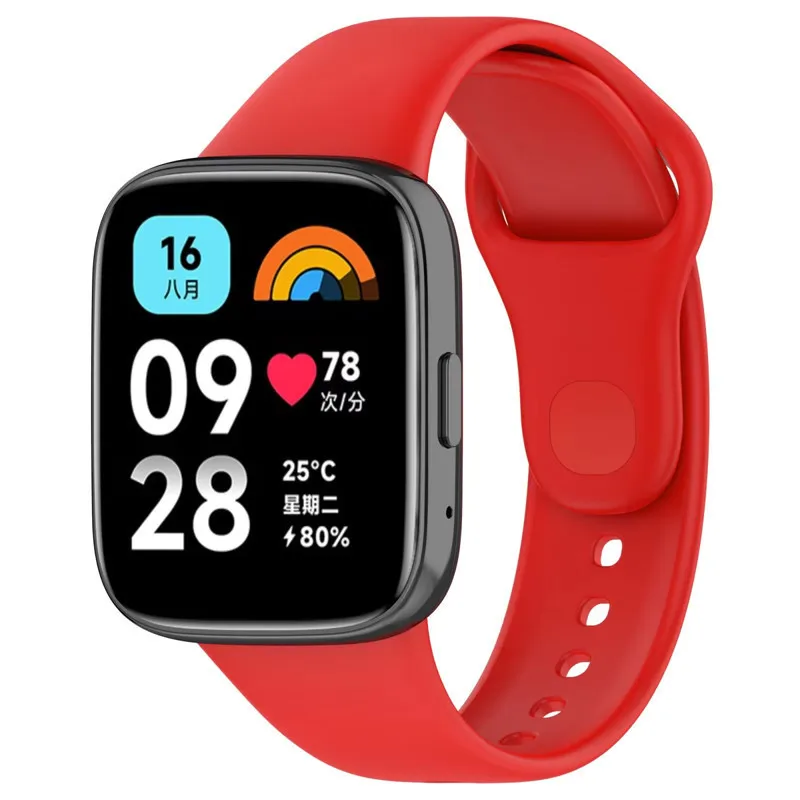 Silicone Strap and Protective Case for Smartwatch – Sport Bracelet Accessory