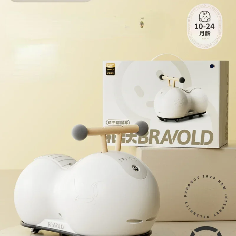 Peanut Car Swing Car Yo-Yo Bambini Baby Baby One-Year-Old Regalo Di Compleanno Baby Girl Boy Half Toy Mini Ducks Fairy