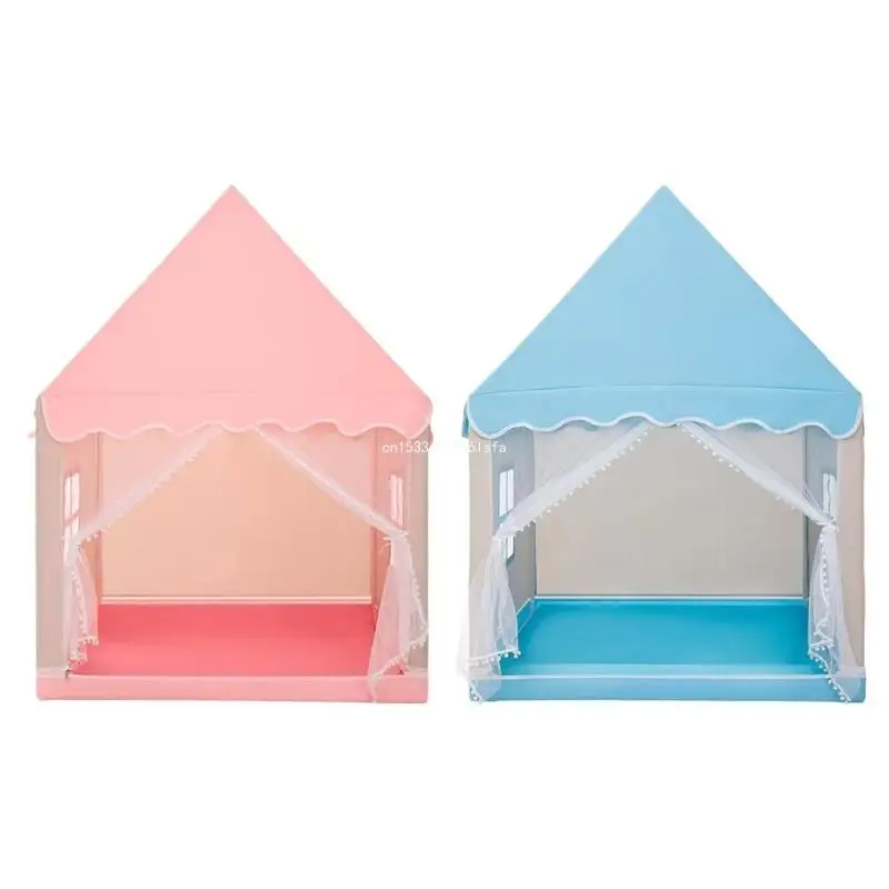 

Princess Castle Play Tent Foldable Play Tent House Toy for Indoor Kids Tent Dropship