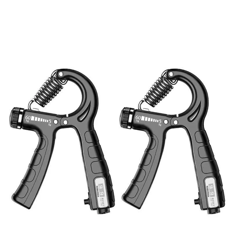 

Тренировочный тренажер для запястья, пружинный Регулируемый тяжелый Эспандер для кисти 5-60 кг, захват для запястья, тренажер для увеличения силы пальца