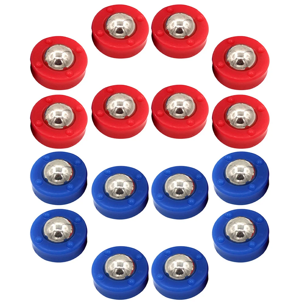 40 Pcs Table Accessories Gazebo Shuffleboard Pucks Toy Roller Plastic Parts
