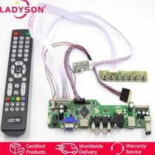 LTN156AT02-D01 Kit for LCD LED screen Controller Driver Board HDMI+VGA+AV+USB+TV