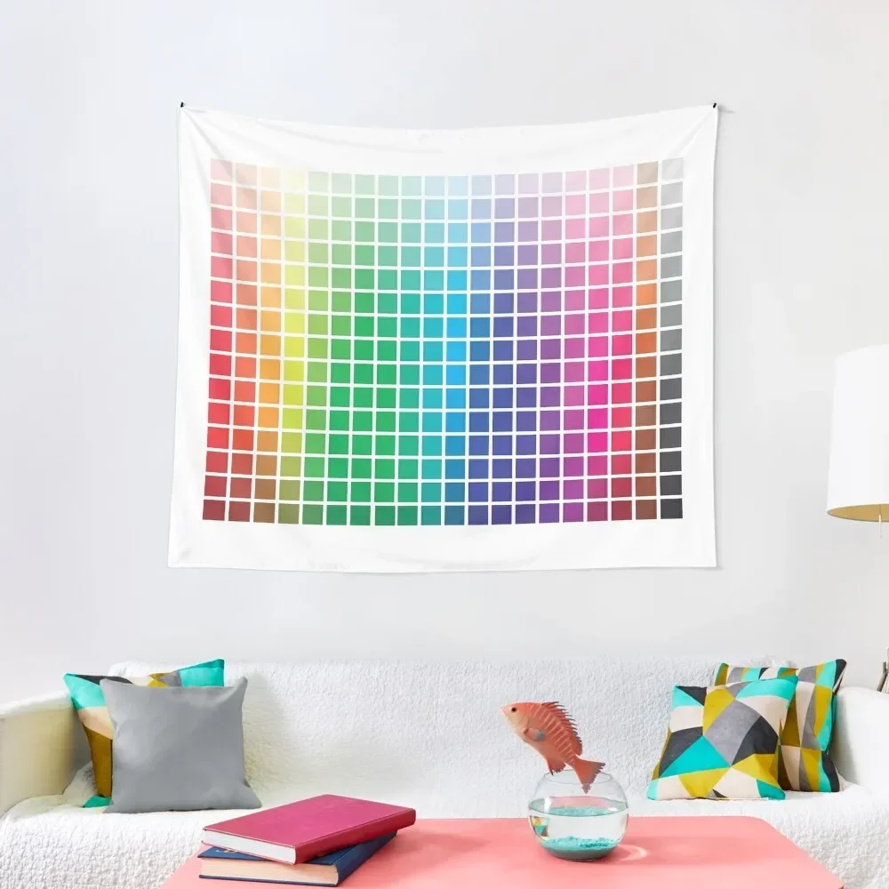 

graphic designer color chart Tapestry Aesthetic Room Decorations Bedroom Decorations Things To Decorate The Room Tapestry
