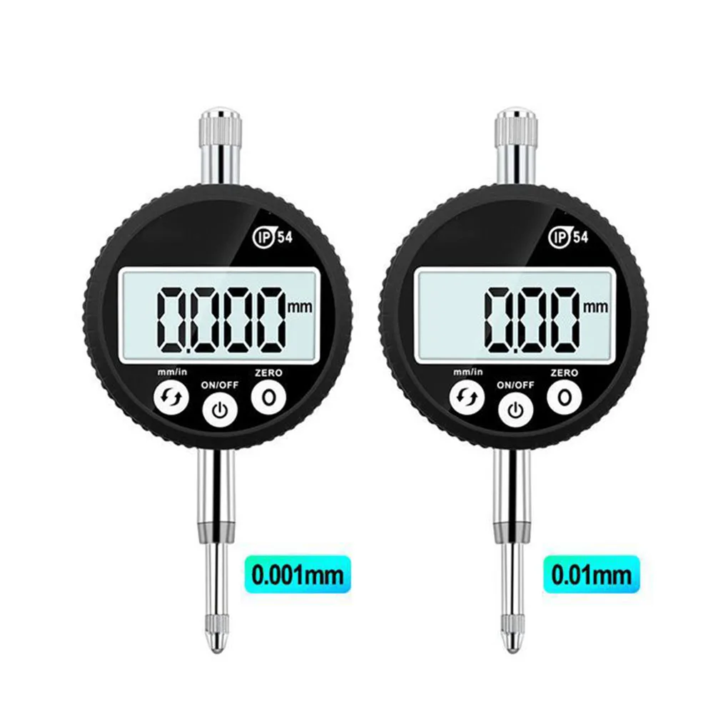 

IP54 Digital Micrometer Anti-skidding Edge High Hardness 0 001mm LCD Electronic Micrometer Dial Indicator Good Sealing
