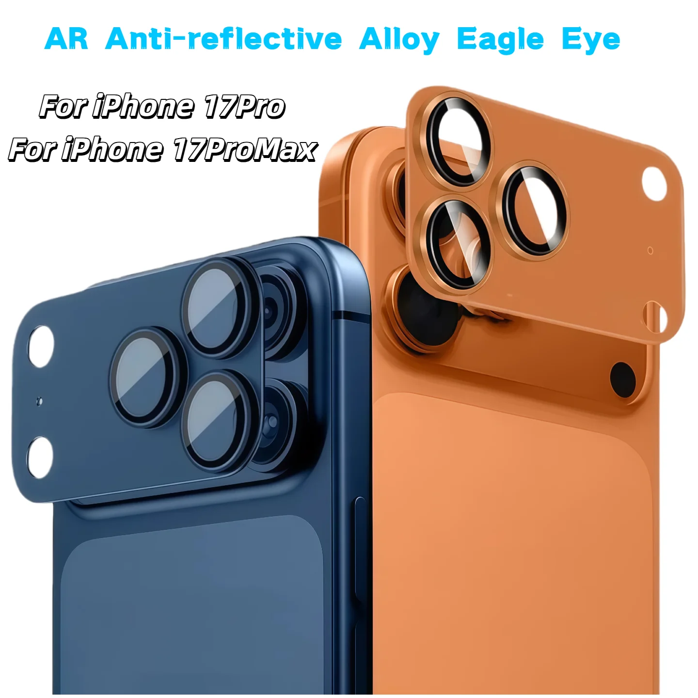 Premium Metal Aluminum Alloy Tempered Glass Camera Lens Protector