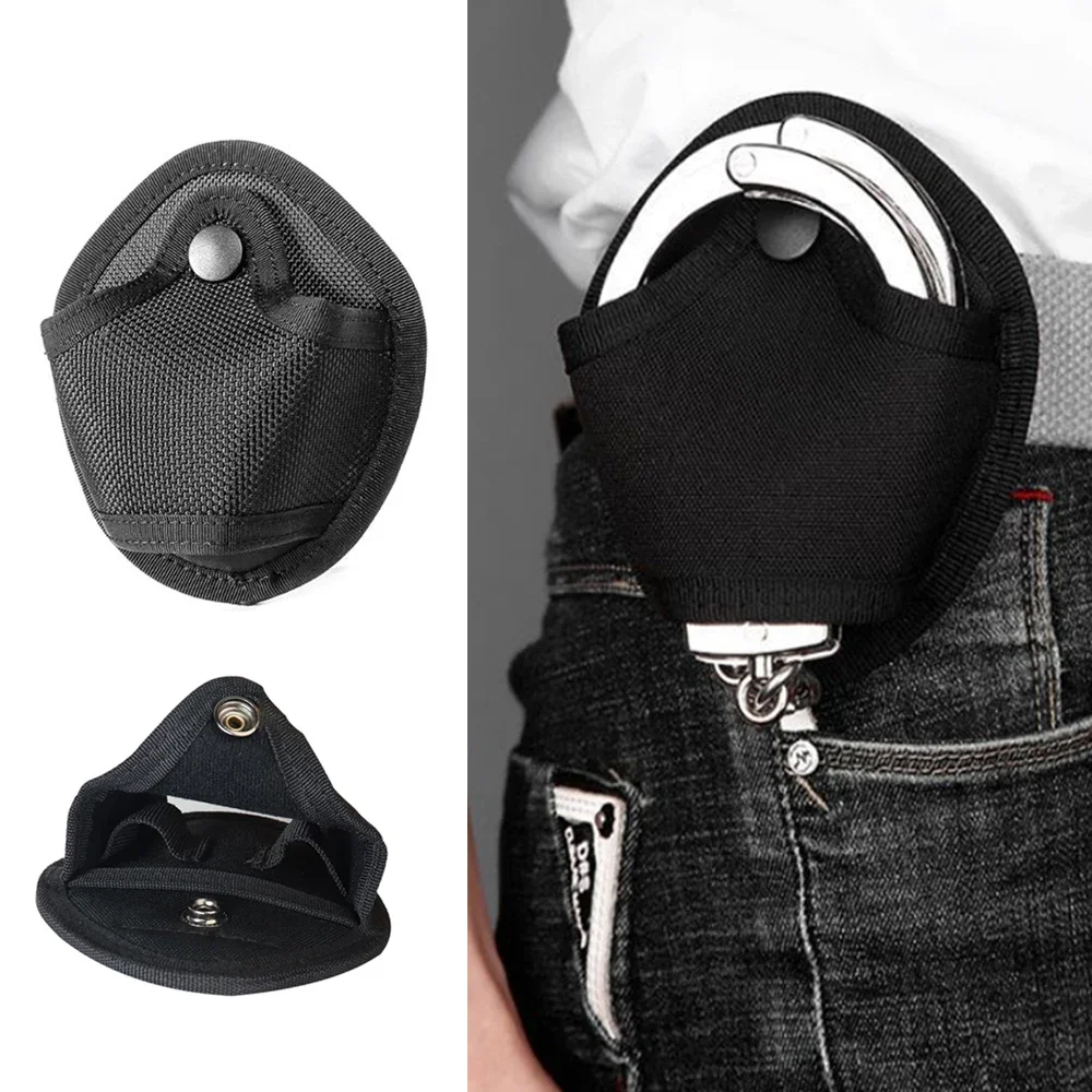 Universal Tactical Waist Pockets Handcuff Holder Bag Cover Outdoor Sport Quick Pull Bag Handcuff Case Pouch Tactical Accessories 6