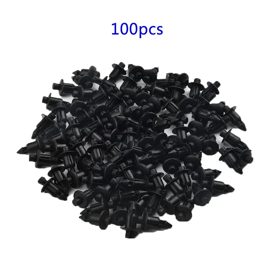 100 In 1 Universal Car Plastic Fasteners Rivet Clips Set - Foto 7