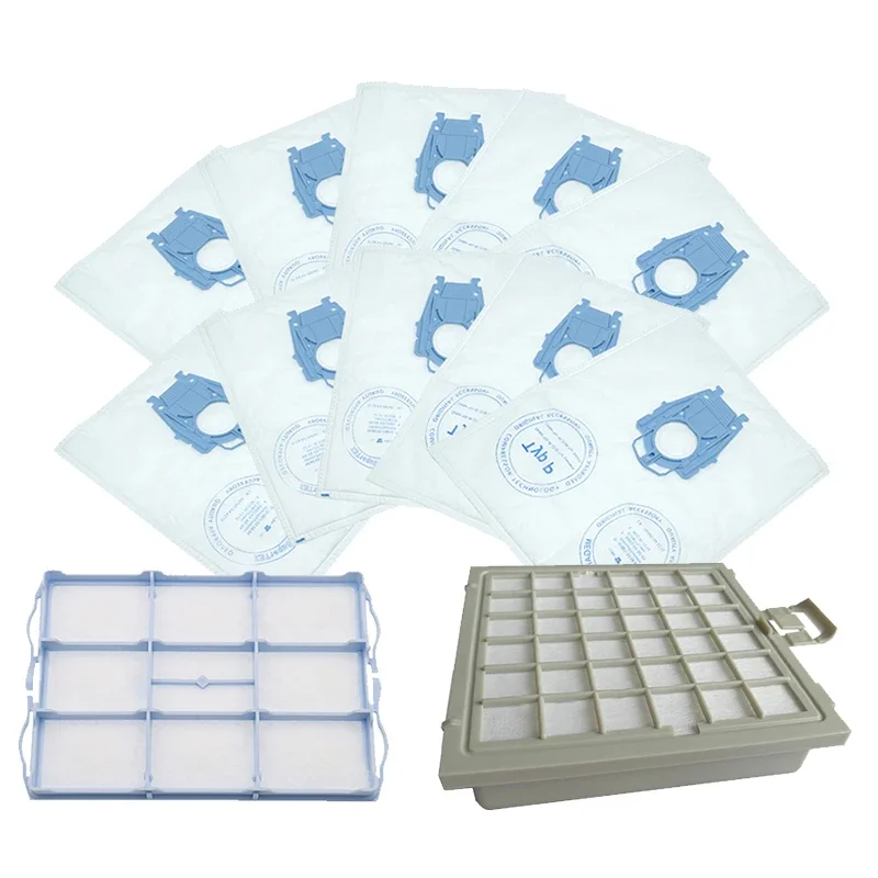 Sacchetti Per La Polvere Di Ricambio Con Filtri Hepa Per Bosch Bsg8 Vs08 Tipo P Aspirapolvere Per Hoover Bags Bsg82000 A Bsg89999 Bbz41Fp Bbz52Afp1