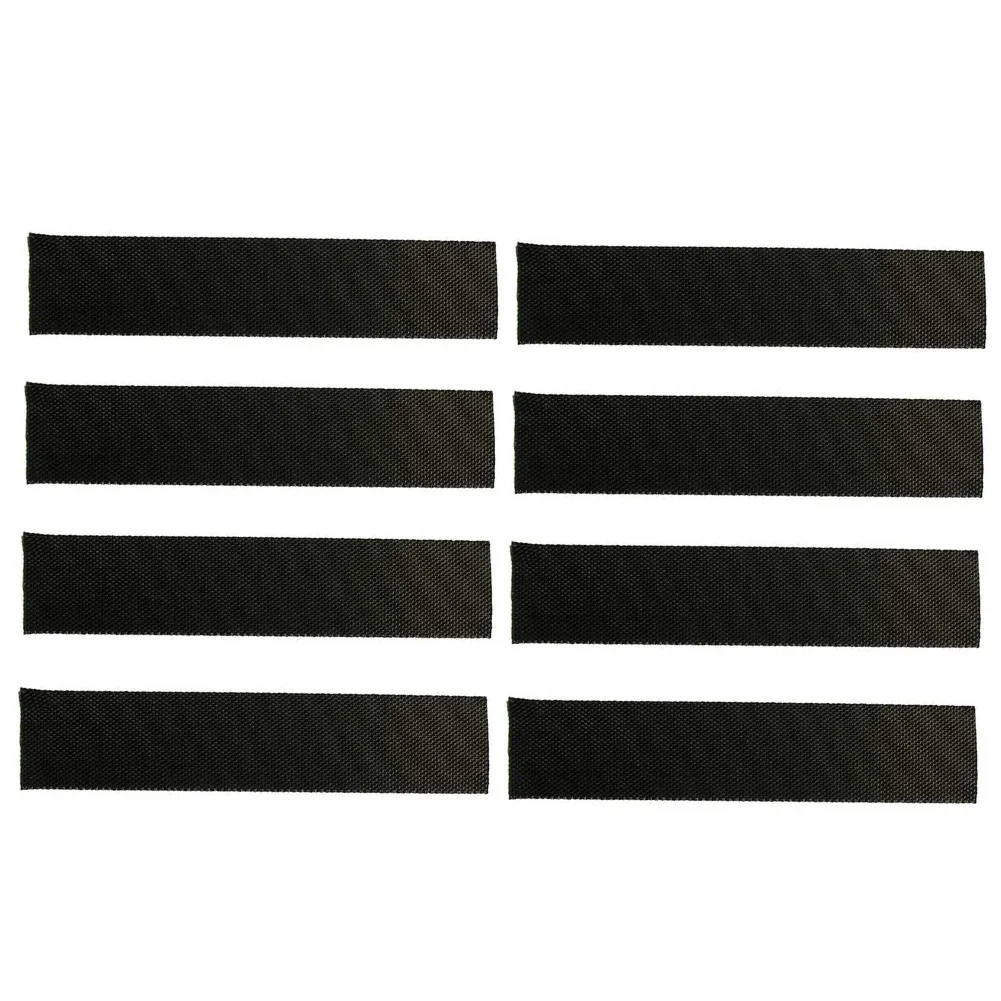 8pc Self-Adhesive Fireplace End Tape Glass Fabric Sealing Cord End 10*2.5cm High Temperature Resistance Stoves Parts,wood burning stove seal