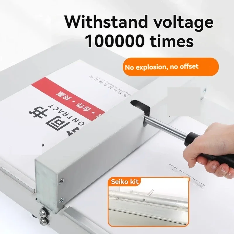 새로운 수동 A4 커버 척추 라인 인사말 카드 압착 기계 접착 커버 압축 라인 접는 기계