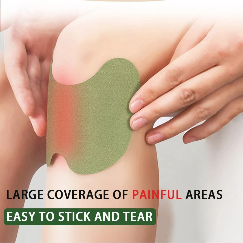 Moxibustion Stickers 12pcs Wormwood Knee Plaster Neck Shoulder Stickers Patches