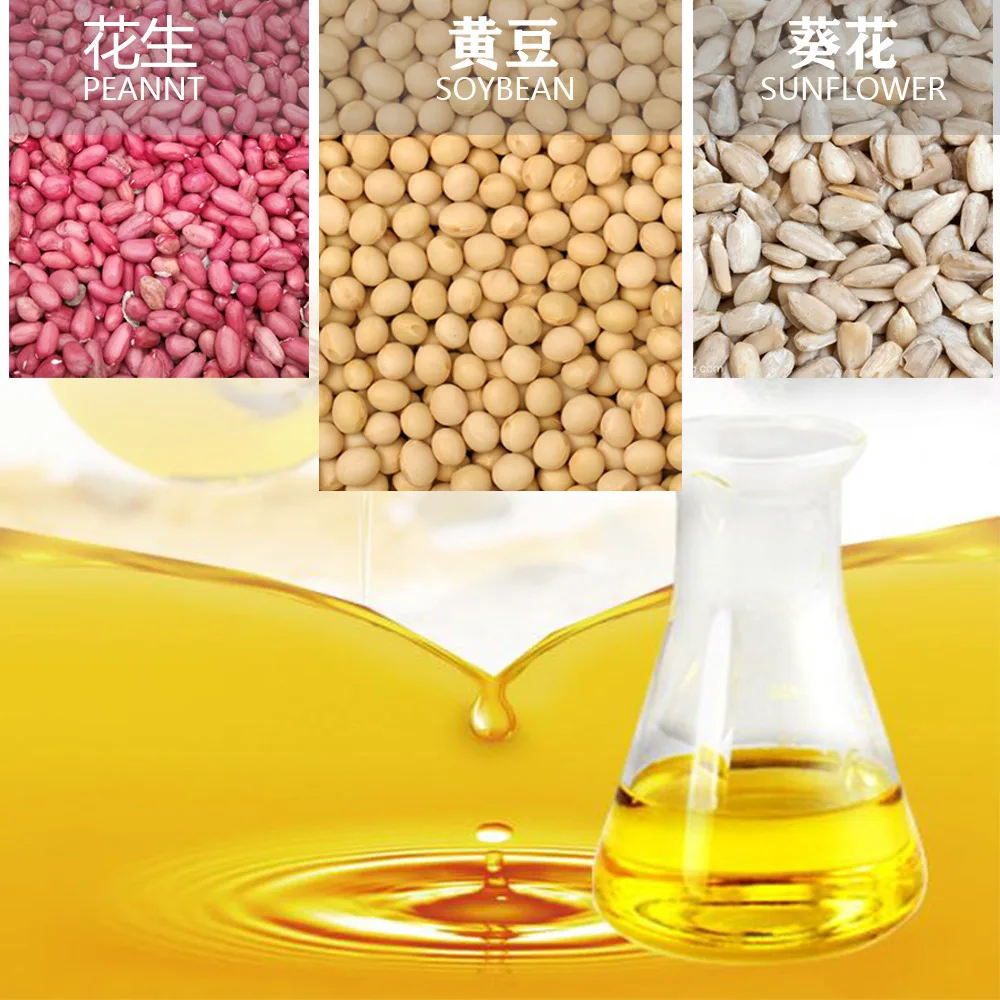 Manual Oil Press Machine Stainless Steel Cold Hot Press Oil Maker for Nuts Seed Home Oil Presser Maker Machine 4