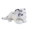 23cm 1pcs Cute Stuffed Animal Baby Tiger White Siberian Tiger Plush Toy Soft Room Decor Gift for Girl Boy Plushies Doll 6