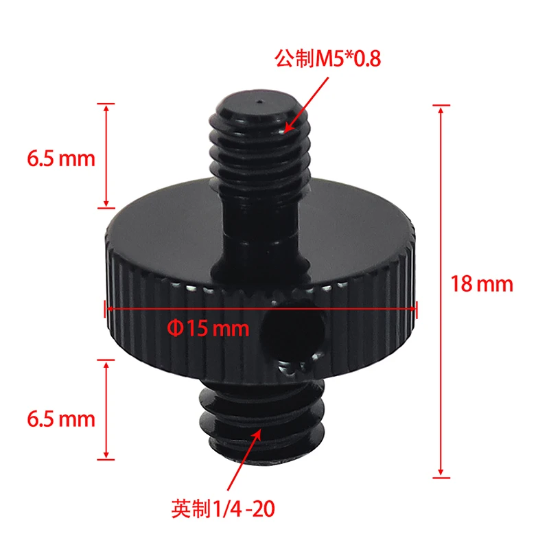 1x Reinforced Camera Conversion Screw Adapter 1/4 to 3/8 M4 M5 M6 M8 M10 Male Fe