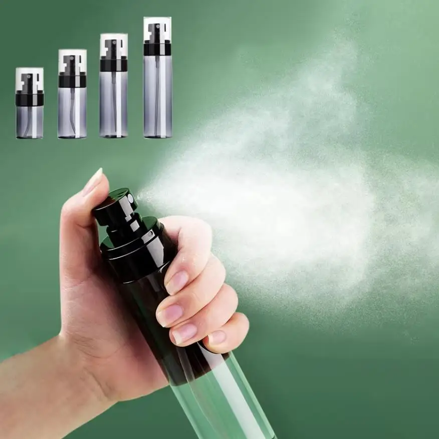 Ultrafine Mist Spray Bottle Refillable Travel Size for Skincare Alcohol thumbnail 7