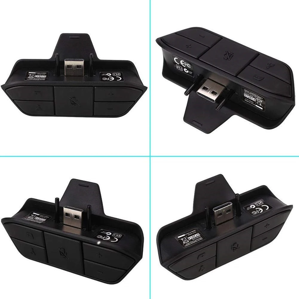 Convertitore Per Cuffie Con Microfono Audio Regola Il Convertitore Audio Per Cuffie Con Bilanciamento Audio Jack Audio Da 3.5Mm Per Controller Di Gioc