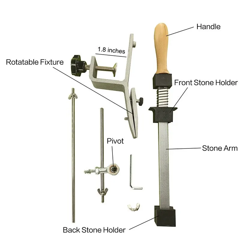 Manual Sharpener Rotatable Adjustable For Sharpening