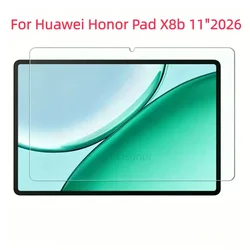 Premium Tempered Glass Screen Protector - 11 Tablet Anti - Scratch HD Clear Protective Film (Honor Pad X8b 11)
