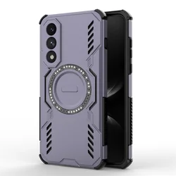 Lens Protection Heat Dissipation Case with Magnetic Wireless Charging Capability for OnePlus Nord 5 (Purple)