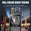 4k 1080P Mini Digital Camera WIFI Remote Control 180 Degrees Wide Angle Rotation Lens Bodycam Sports DV with Rotating Back Clip 4