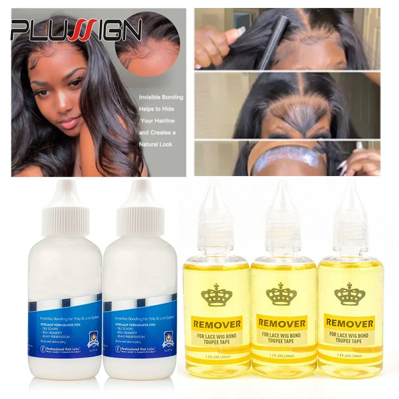 30Ml Yellow Wig Glue Remover For Adhesive Tape & Glue Adhesives Remover For Wig Clear Liquid Double Side Tape
