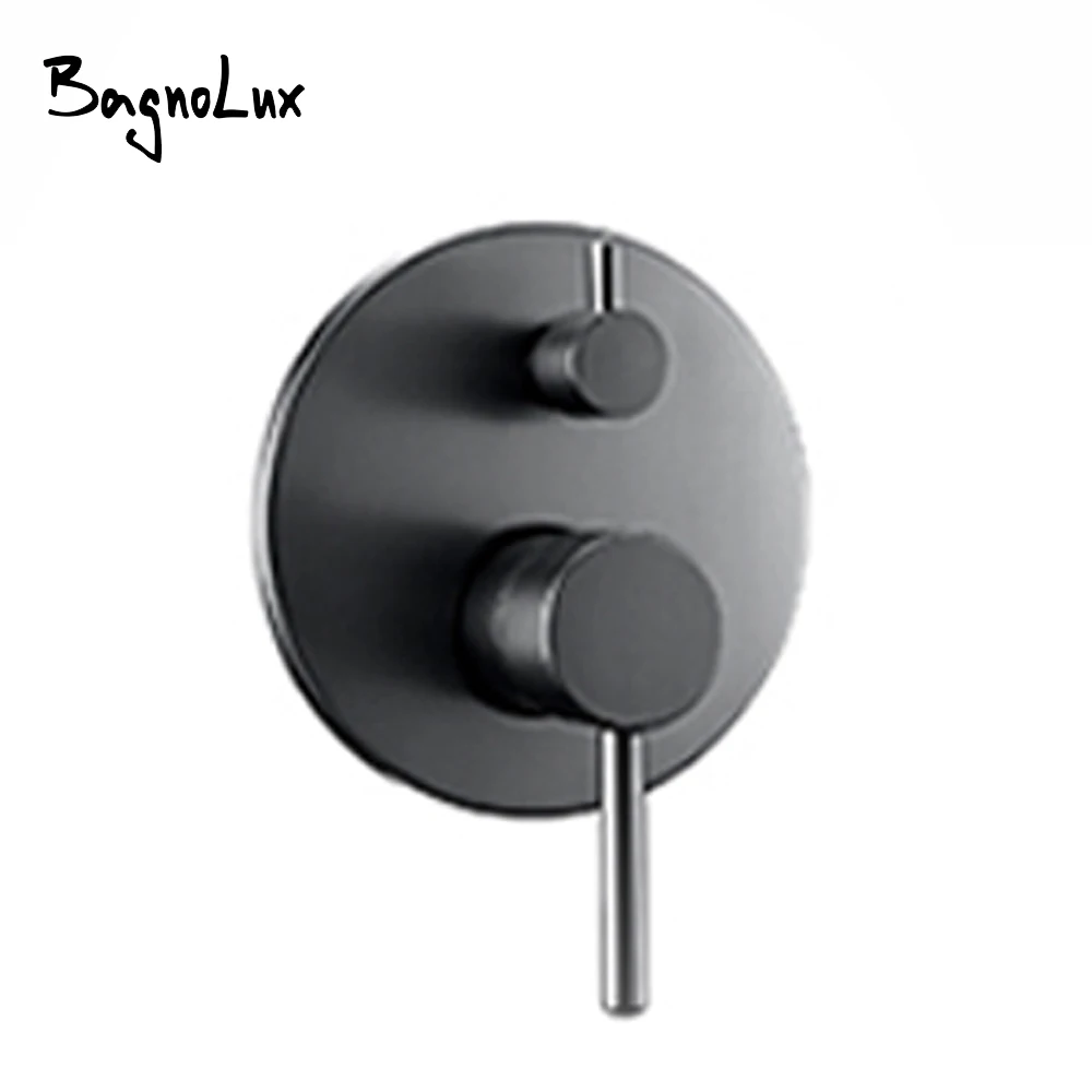2 Function Shower Control Mixer Divide Water knob Wall Mounted Hot & Cold Switch Ceramic Cartridge Brass Shower Body Replacement
