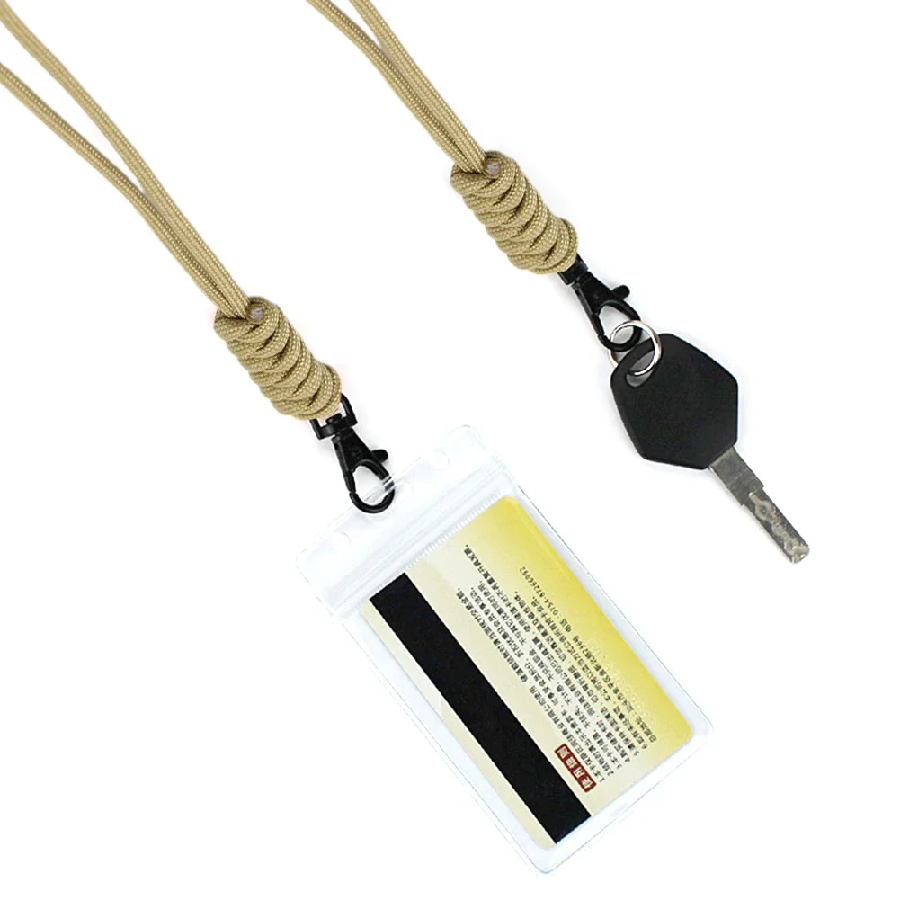 Outdoor Lighting Lanyard Reusable Multi-Function Camping Lanyard Wear Resist Phone Chain Ring Cord for Outdoor Camping Hiking
