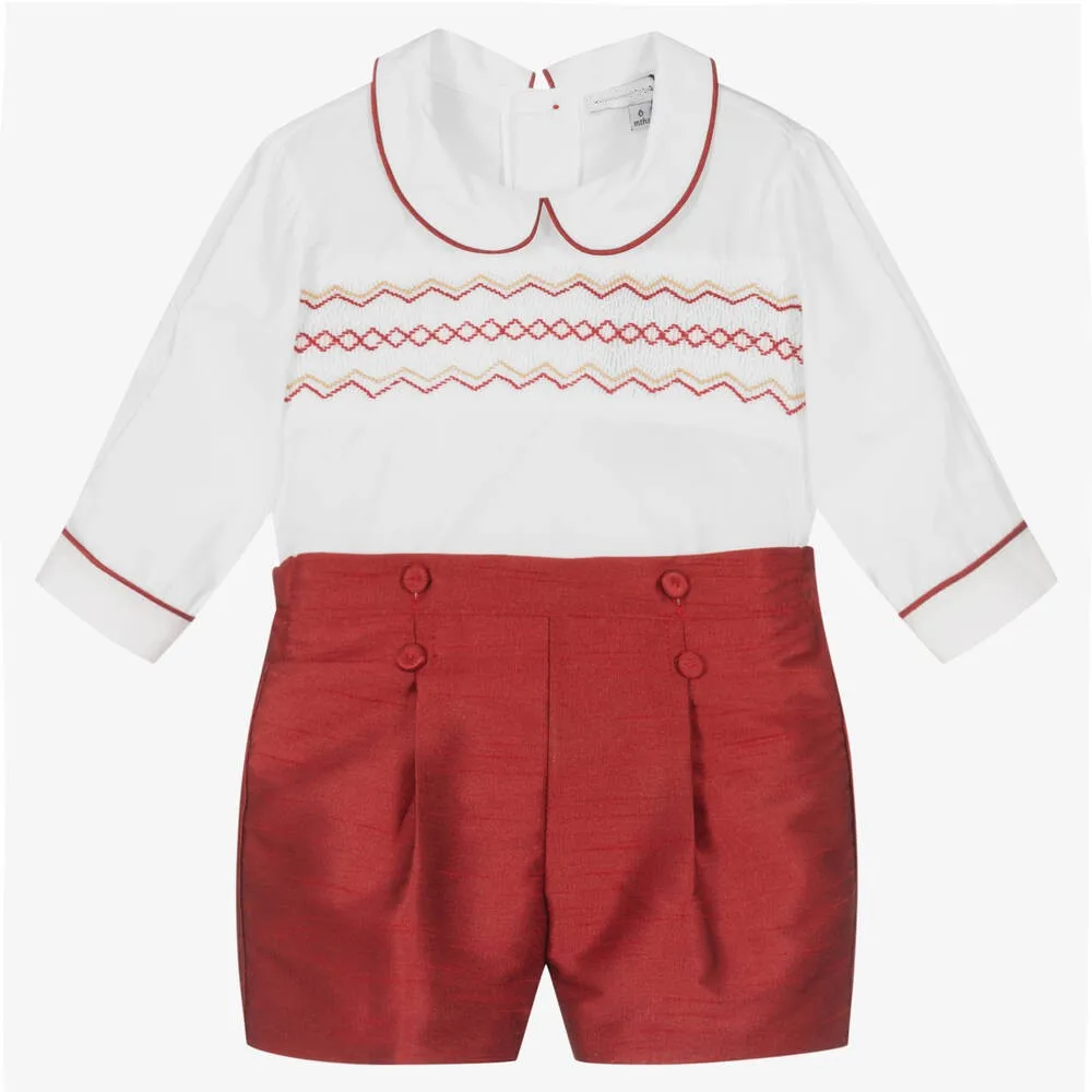 SpanishBabyBoyClothesSetVintageKidsSummerSuitFormalWedding