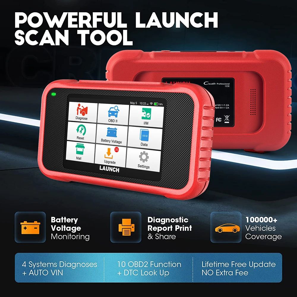 Launch OBD2 Scanner Crp123e Car Scanner - China Diagnotist Tool, Launch