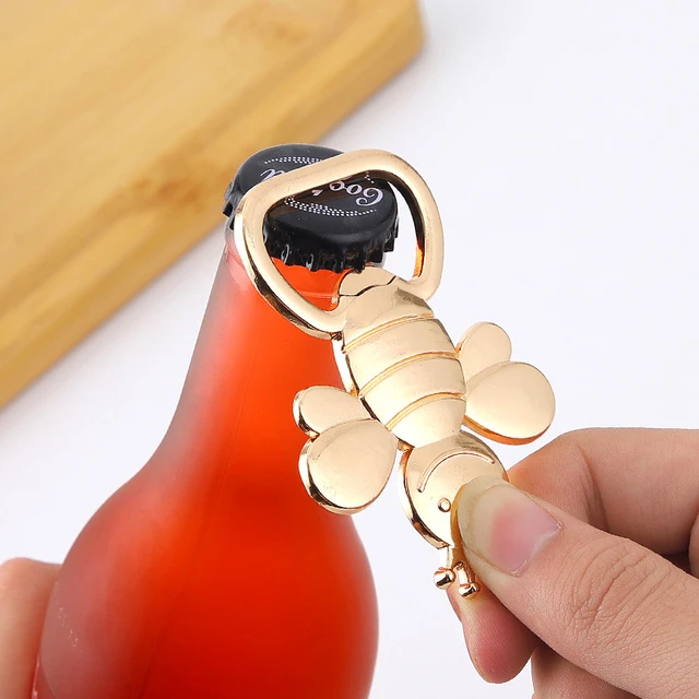 1pc Funny Party Gifts Bar Decorative Opener Tools Bee Shape Bottle Opener  Creative Wedding Favors for