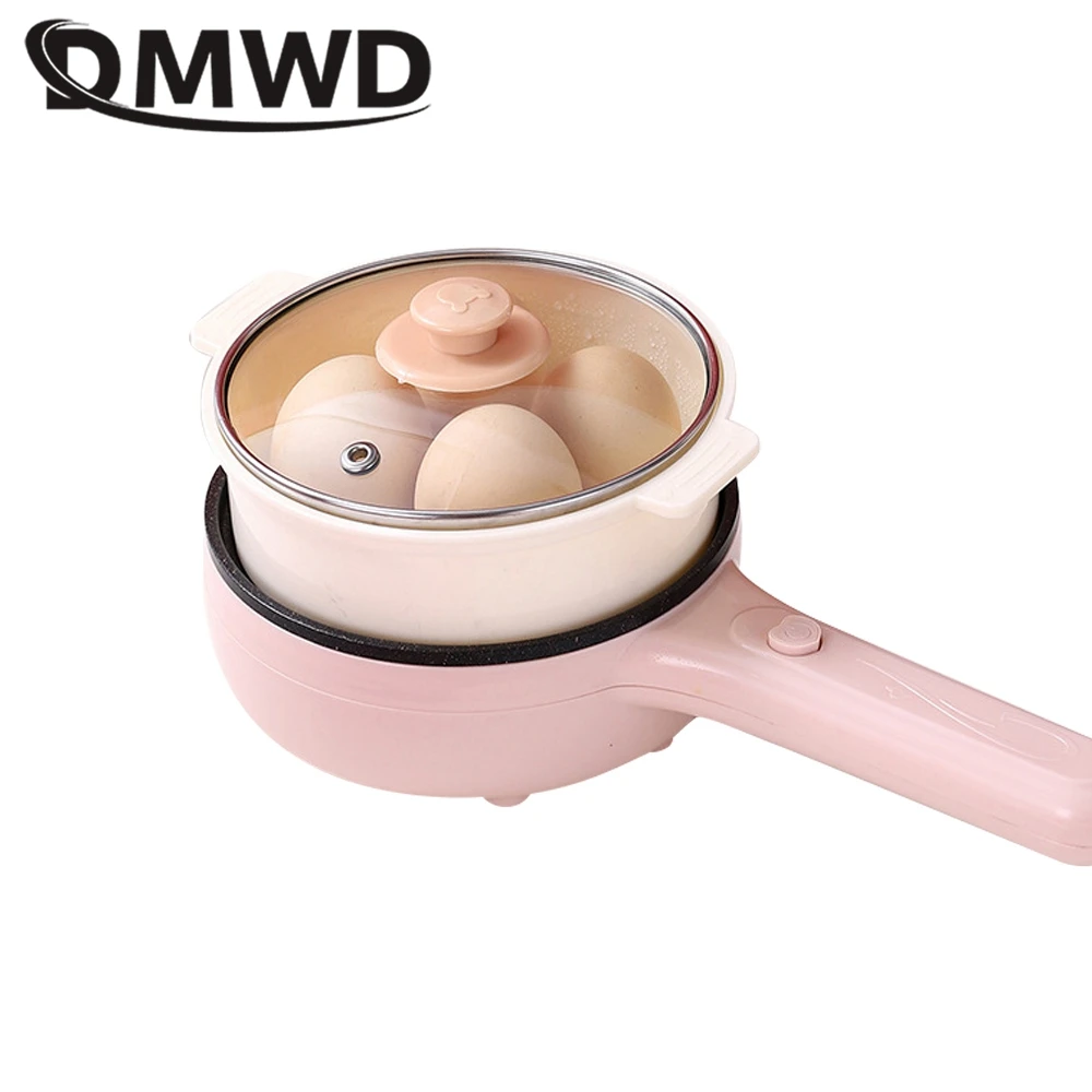 DMWD Multifunctional Breakfast Machine Non-stick Frying Pan Omelet Fryer Egg Steamer Steak Maker Food Cooker 220V 3