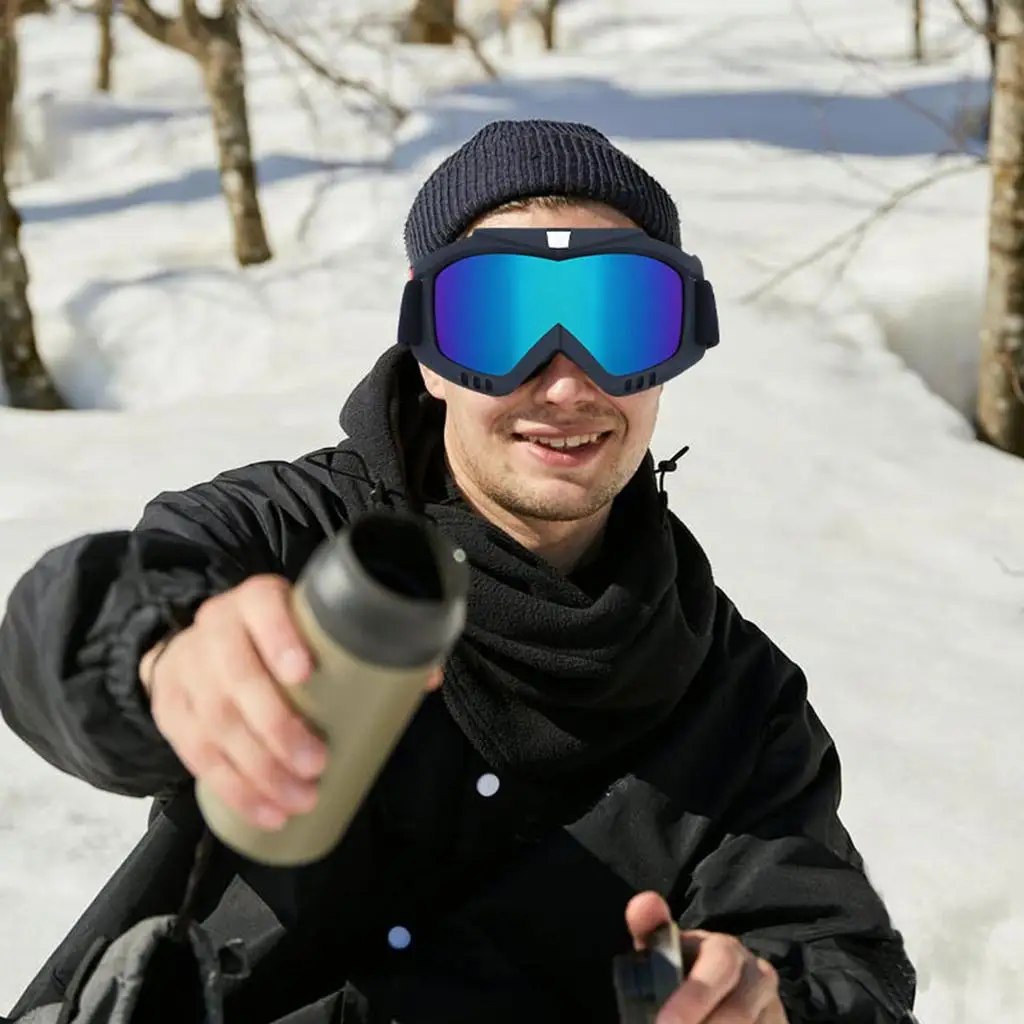 Gafas de esquí, juego de gafas de nieve antiniebla para padres e