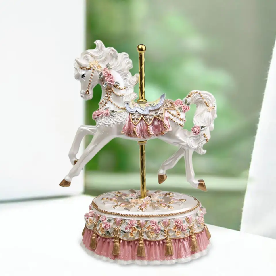 その他 CAROUSEL HORSE STATUE Carousel Horse | 7508 | Silver Plated | D'Argenta