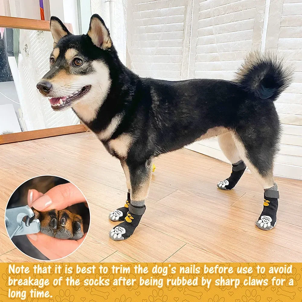 Anti-Slip Warm Pet Socks 2