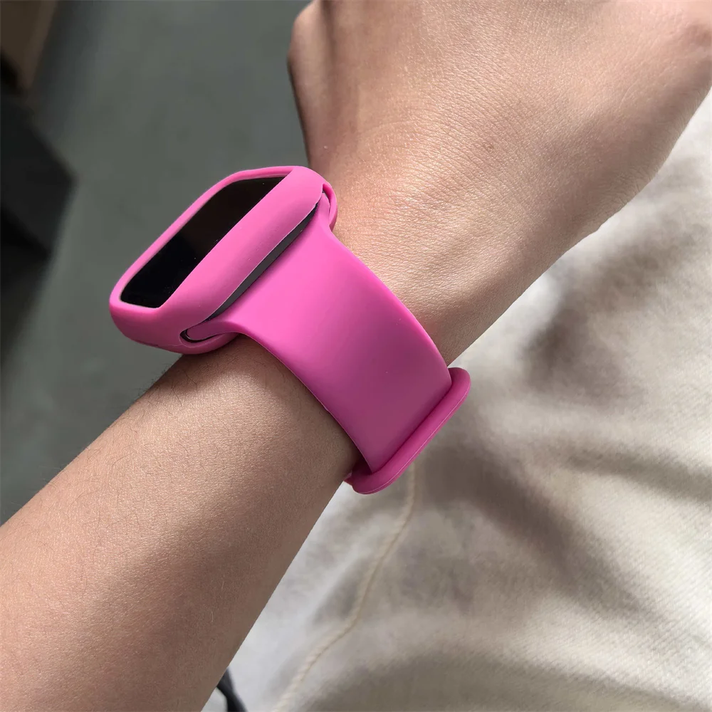 Premium Silicone Band with Soft Case and Bumper Protector