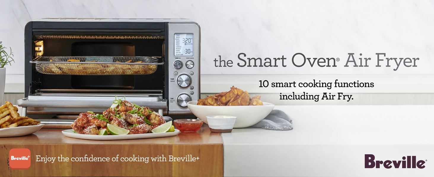Description Picture 2 of itemSmart Oven Air Fryer, Convection Countertop Oven, Air Fryer Toaster Oven Combo, BOV860DBL, Damson Blue