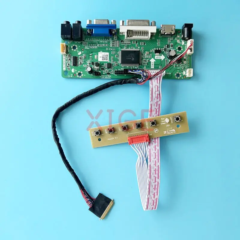 

Плата драйвера ЖК-контроллера подходит для Φ/206 HDMI-совместим с VGA DVI аудио LVDS 40 Pin 10,1 "дисплей ноутбука Комплект «сделай сам» 1280*800