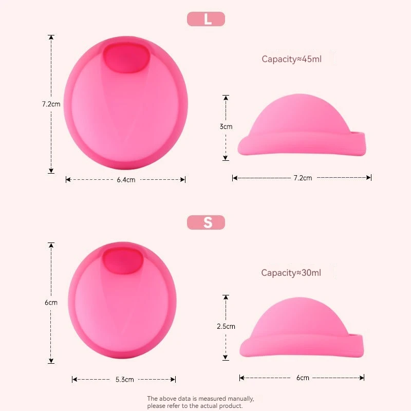 Ultra-Thin Reusable Silicone Menstrual Cup - Premium Alternative