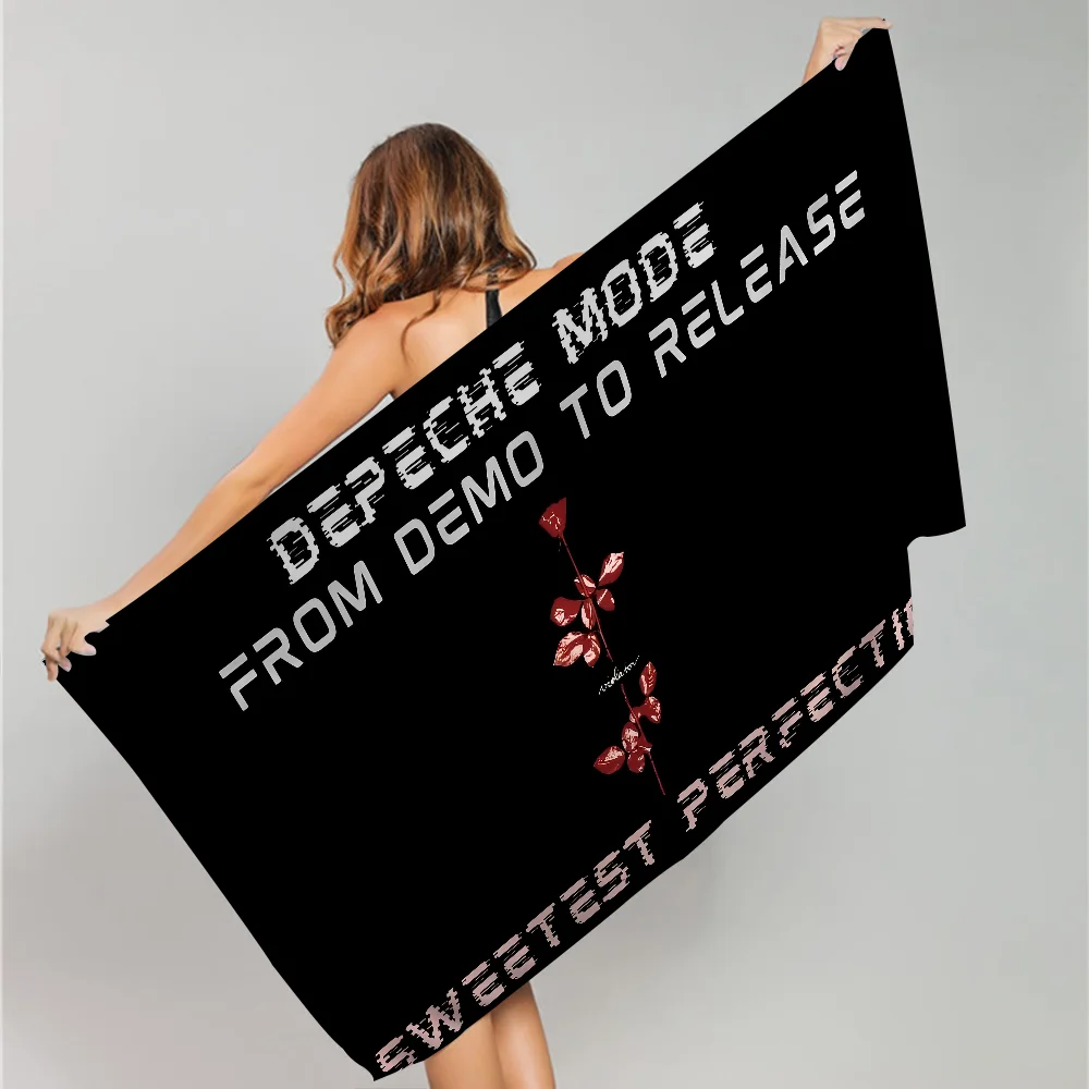 Depeche Mode Rock Band Big Microfiber Beach Towels Quick Dry Towel Sand Beach Towels Pool Towel for Travel Swim Pool Yoga 2