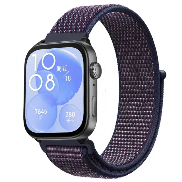 Nylon Loop Sport Strap - Soft Bracelet Band for Smartwatch Accessories