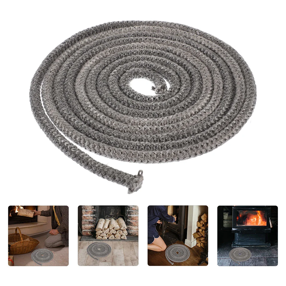 

Fireplace Replacement Parts Stove Gasket Wood Door Seal Insert Glass Fiber Burner