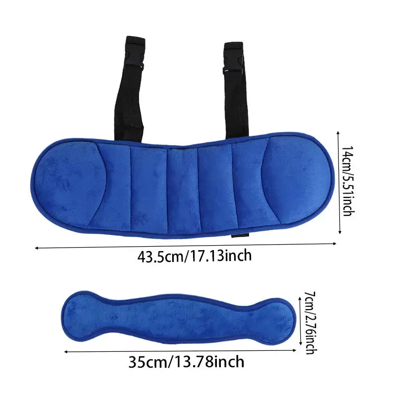 Cintura di fissaggio per seggiolino auto per bambini, protezione per la testa durante il viaggio, cintura di supporto per il sonno per bambini - immagine 6