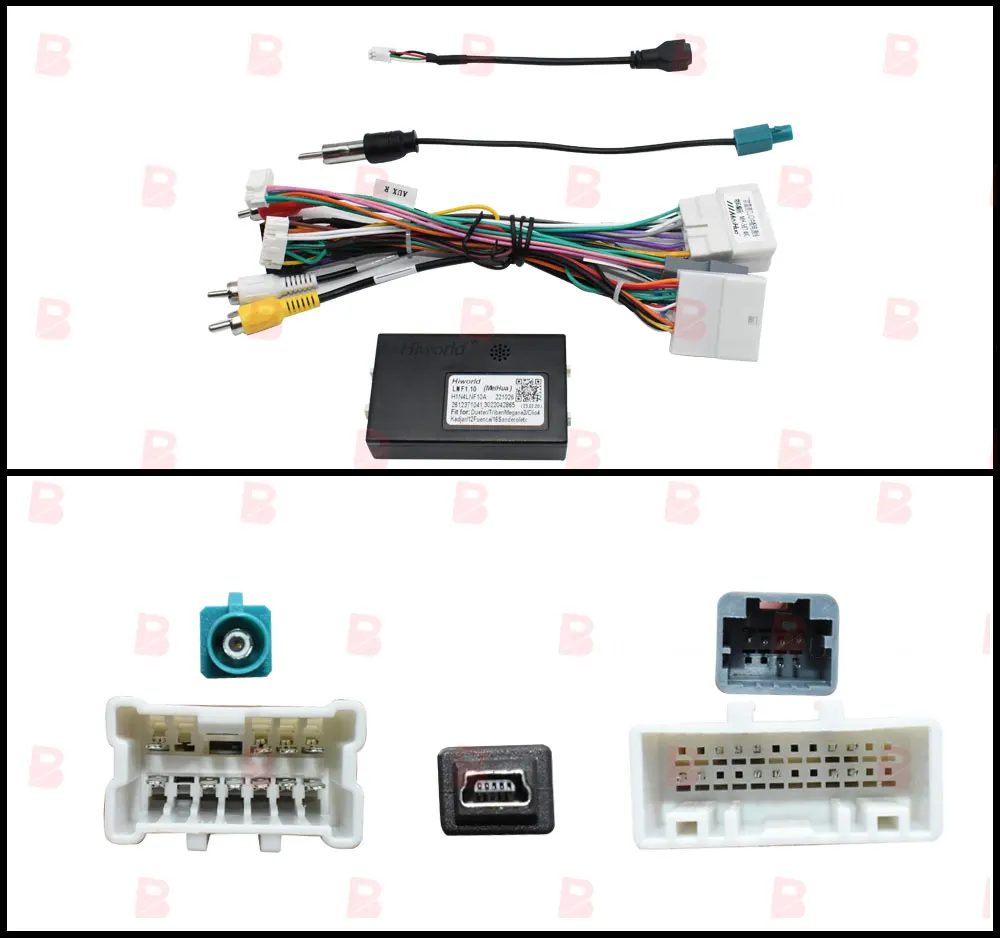 Renault Sandero Logan 2 Symbol Dacia 2012-2019  ڵ  Fascias ׷ г ϳ׽ 輱 Canbus ڴ Ʈ ŰƮ, 9 ġ
