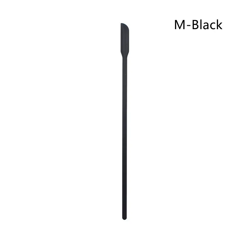 1Pc Makeup Bottle Scraper Mini Tip Spatula Jam Butter Cake Spatula Cooking Smooth Surface Scraper Baking Tool Honey Mixing Spoon 