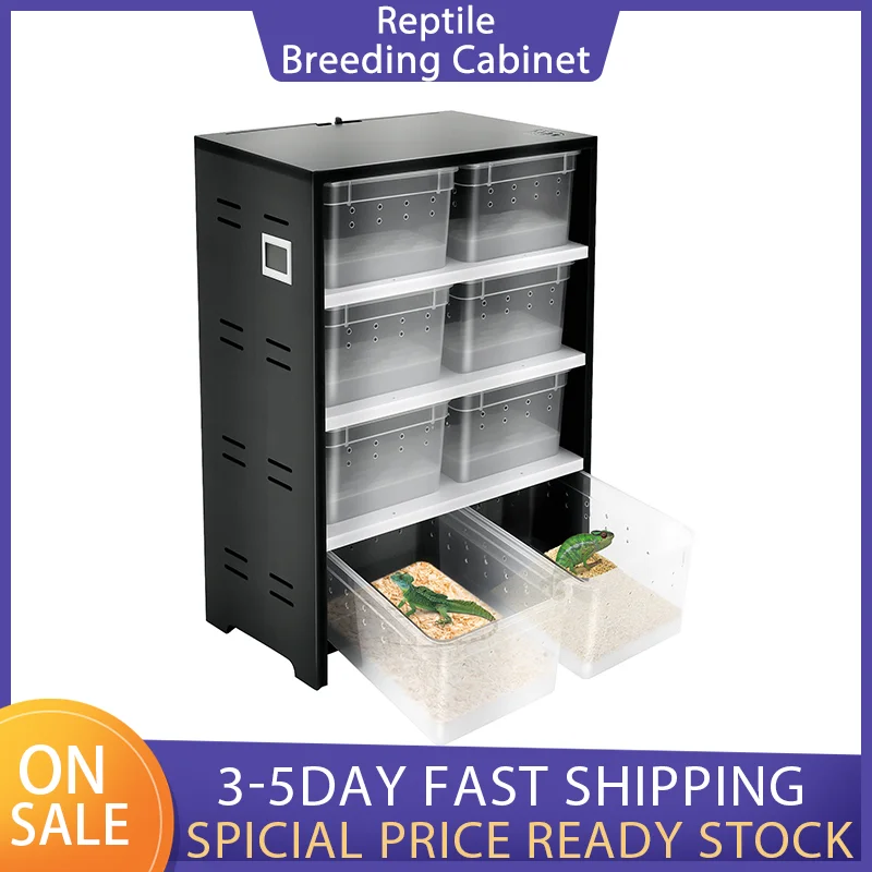 Reptile Breeding Cabinet with Heating 1